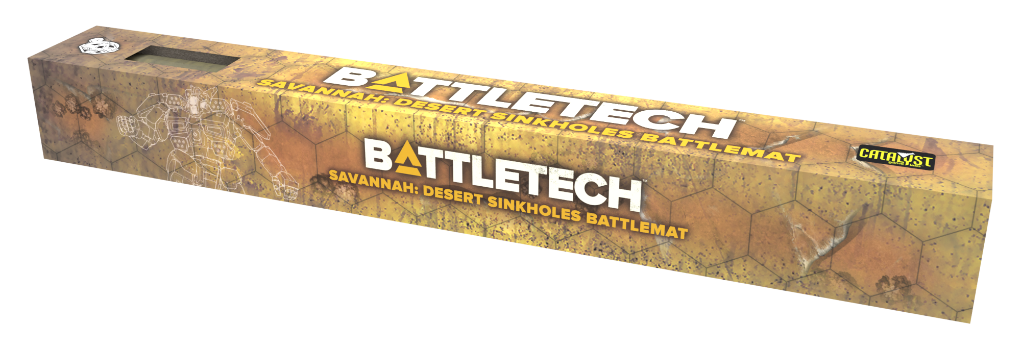 BattleTech: BattleMat: Savannah Desert Sinkholes