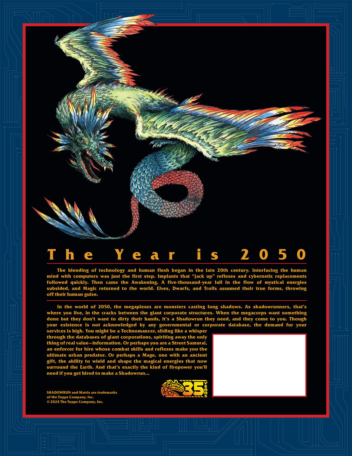Shadowrun: First Edition: Anniversary Reproduction