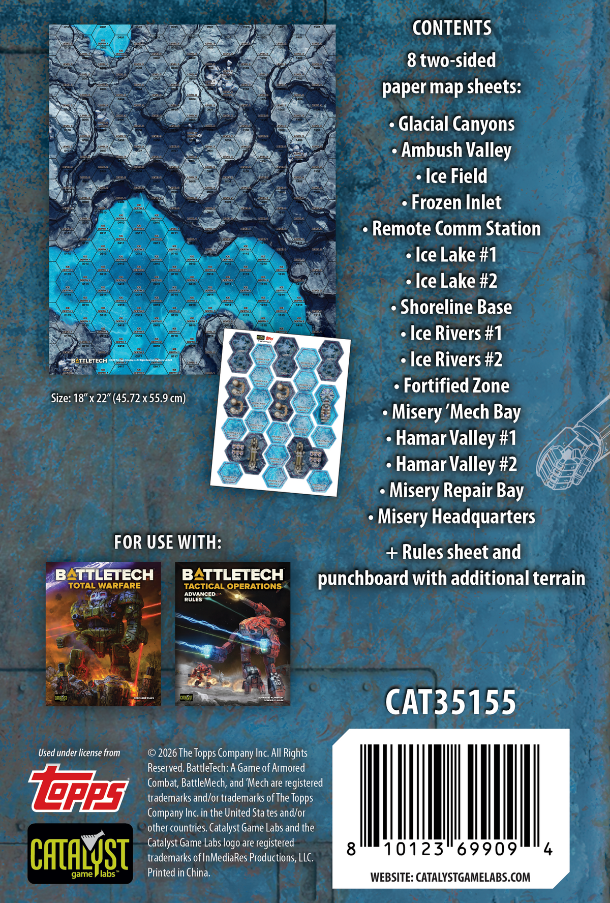 BattleTech: MapPack: Glacier