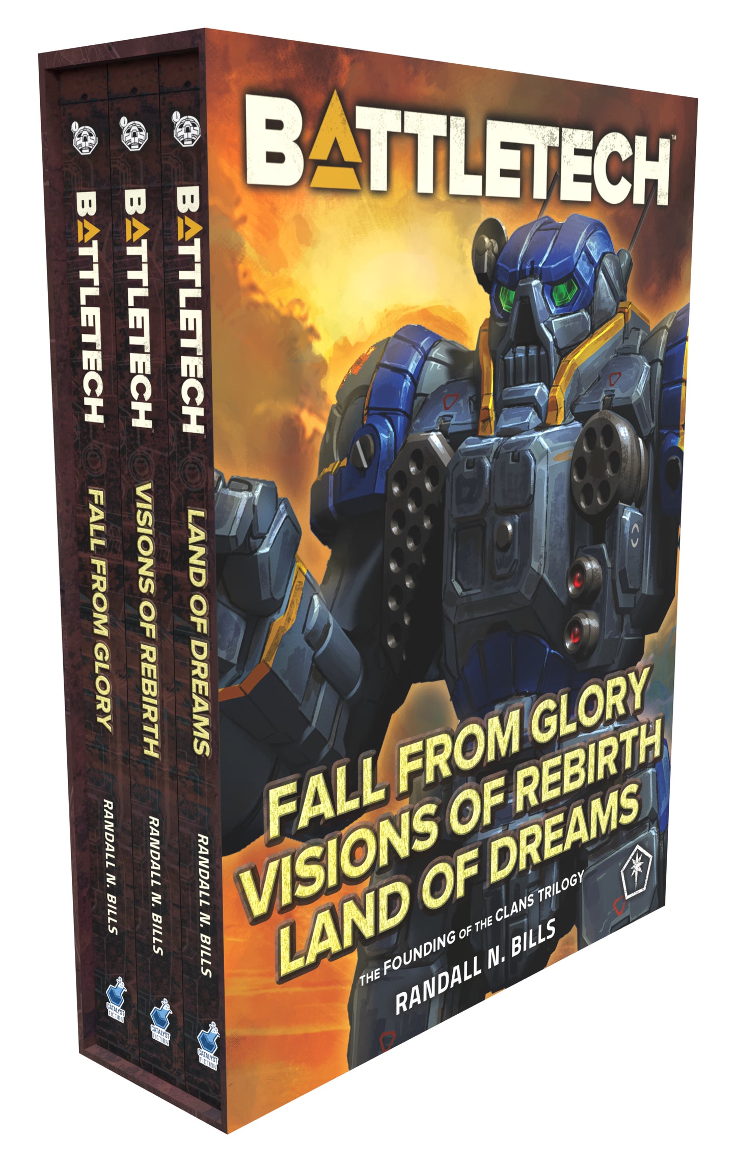 BattleTech: The Founding of the Clans Trilogy (BattleTech Box Set #4) by Randall N. Bills