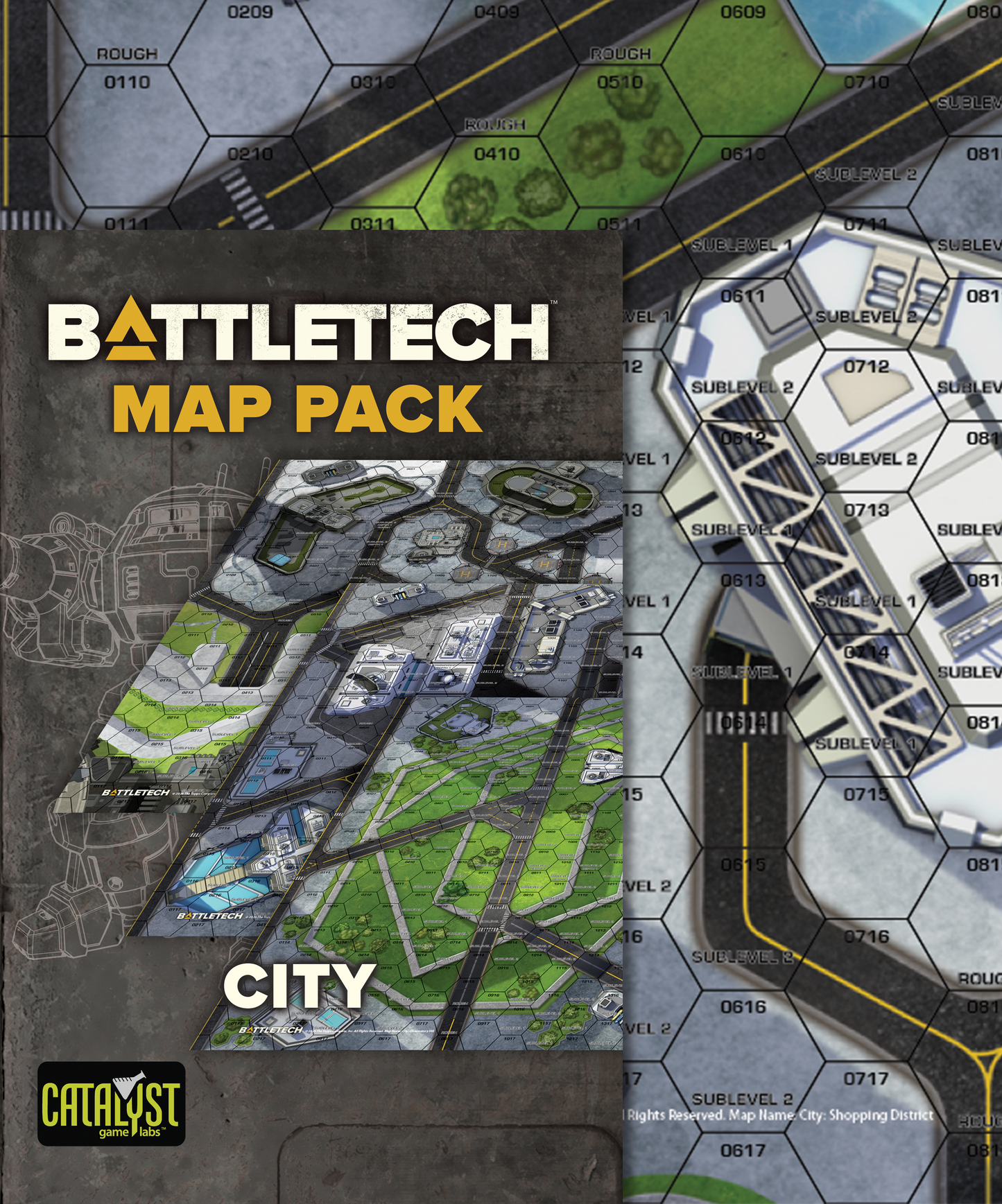 BattleTech: Map Pack: City
