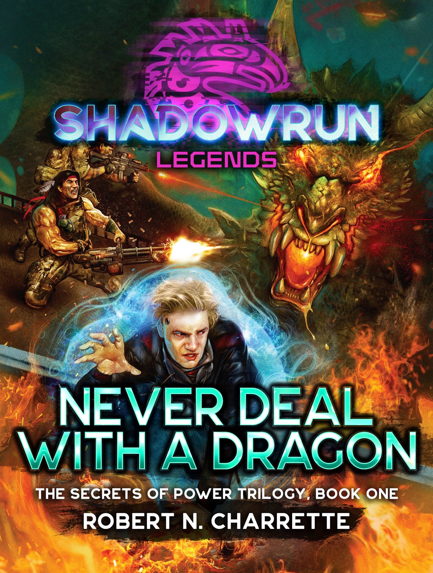 Shadowrun Legends: Secrets of Power Hardback Trilogy