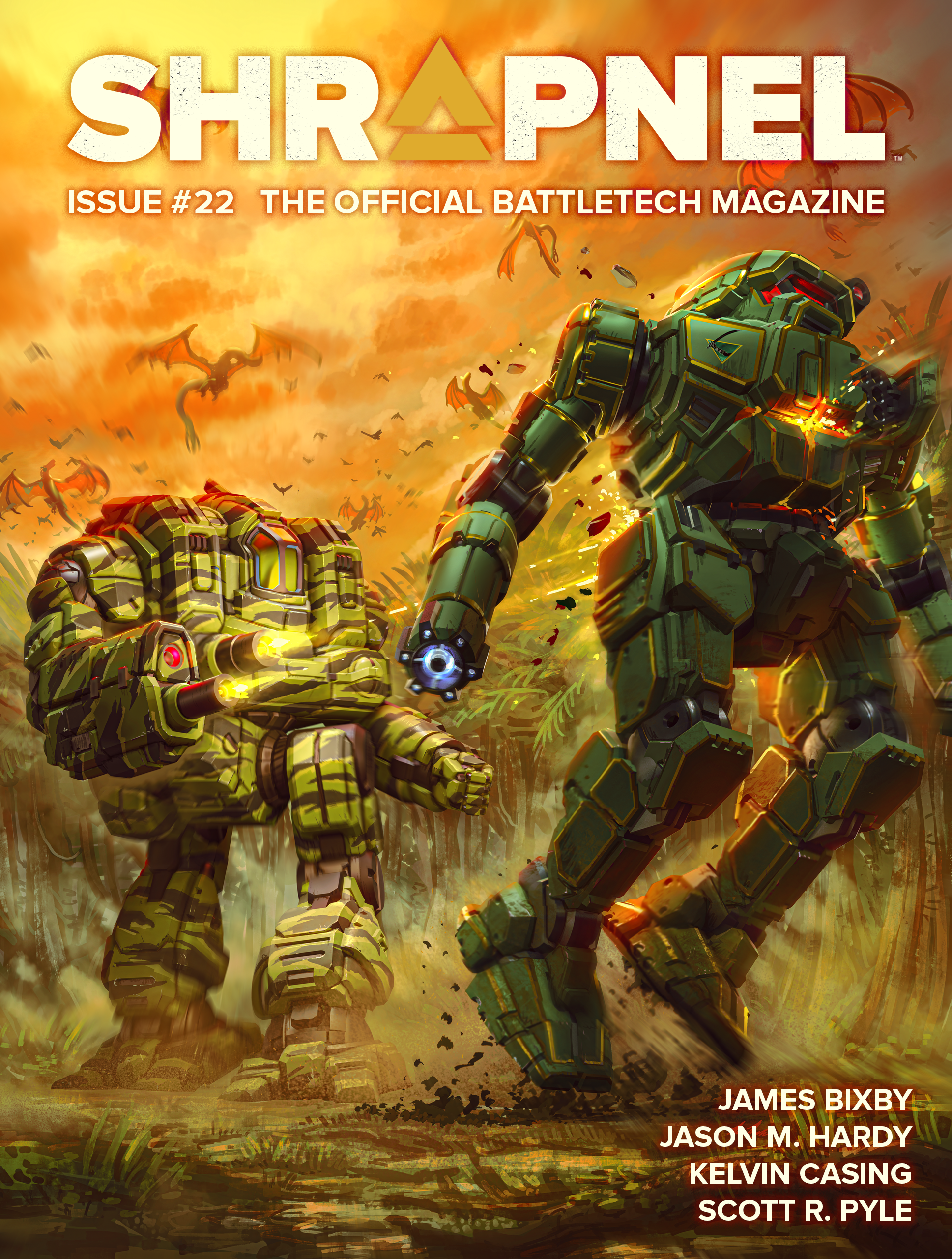 BattleTech: Shrapnel, Issue #22 (The Official BattleTech Magazine)