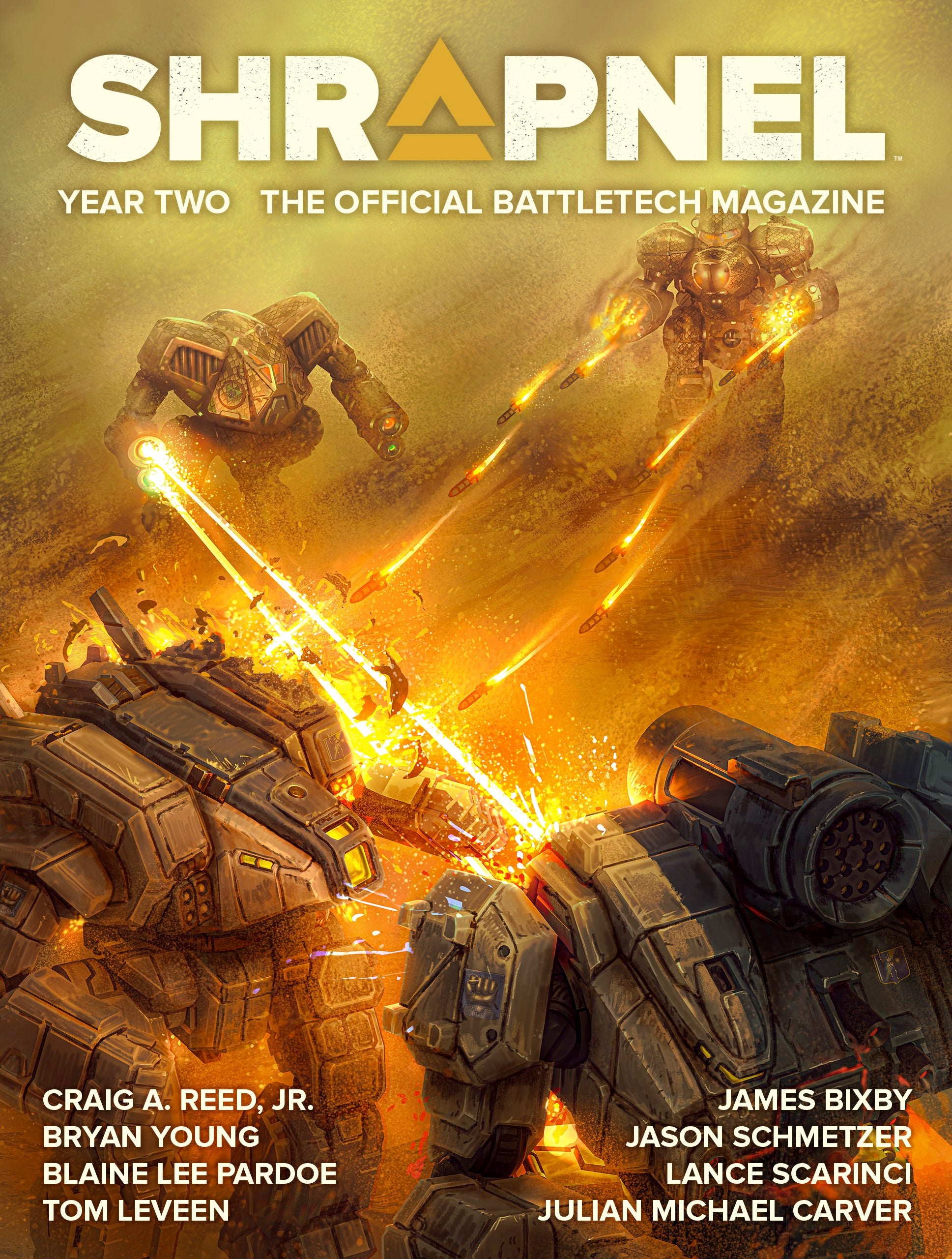 Battletech: Shrapnel: Year Two (A BattleTech Magazine Omnibus)