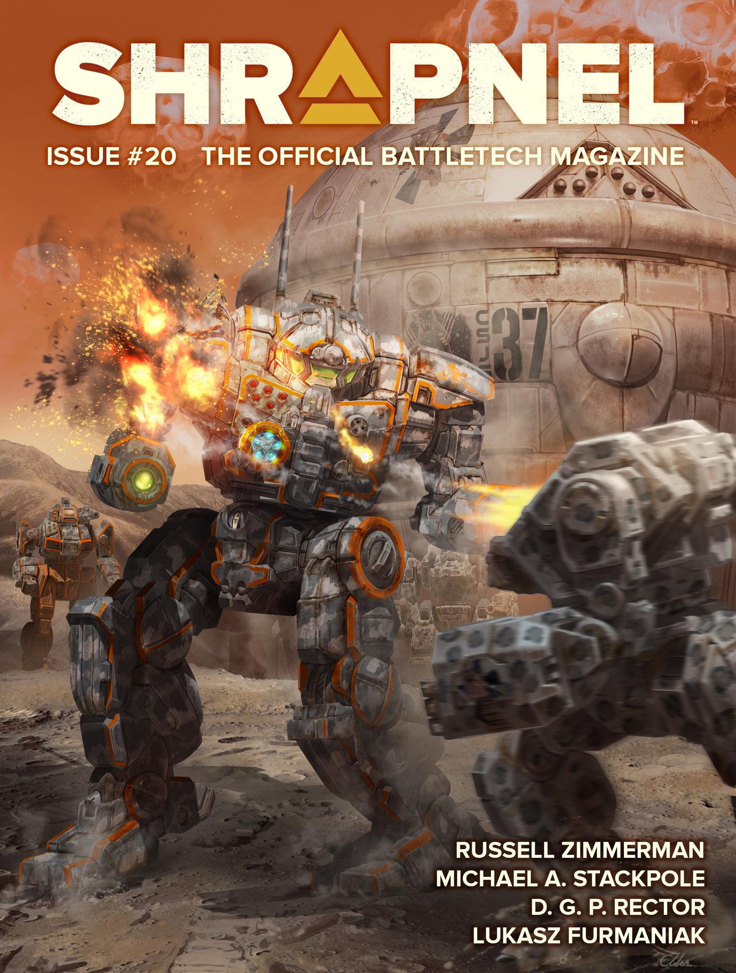 BattleTech: Shrapnel, Issue #20 (The Official BattleTech Magazine)