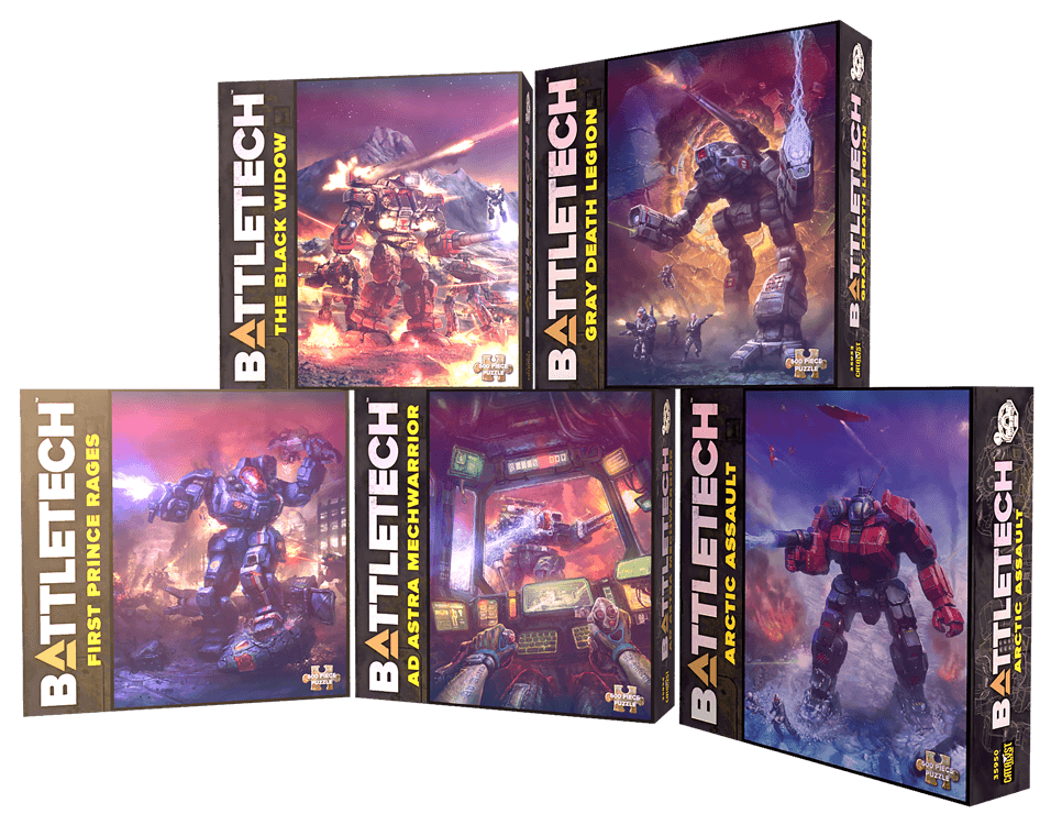 BattleTech: Limited Ed. Foil Jigsaw Puzzle