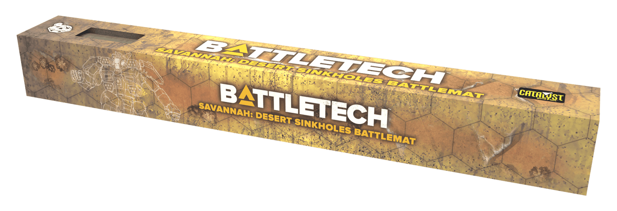 BattleTech: BattleMat: Savannah Desert Sinkholes