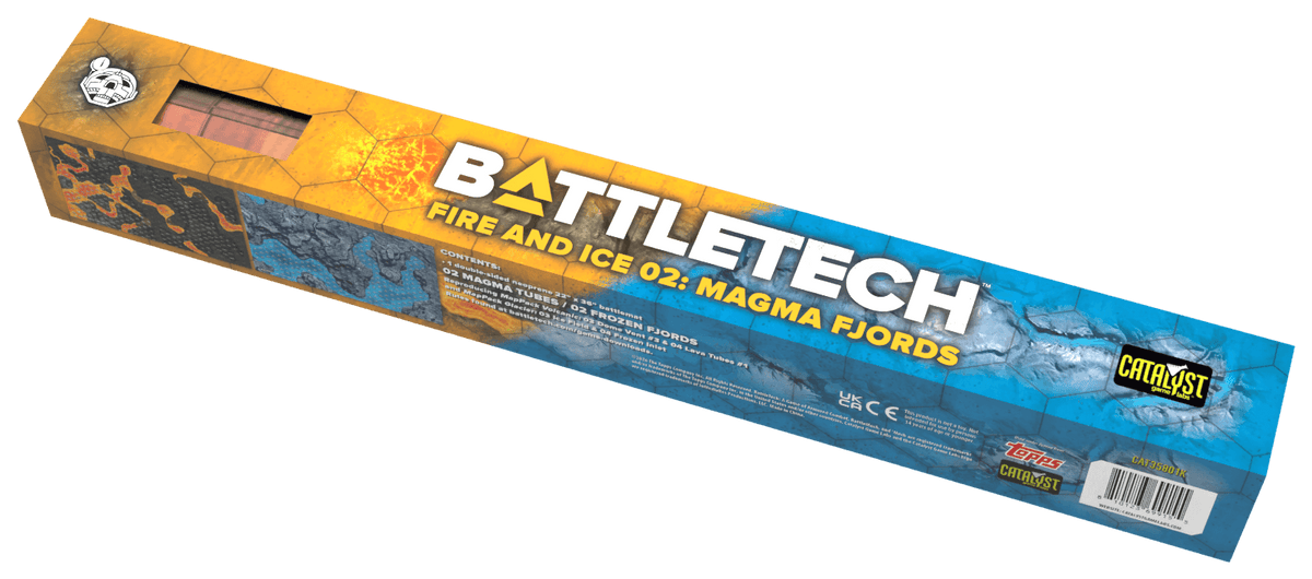 BattleTech: BattleMat: Fire and Ice 02: Magma Fjords