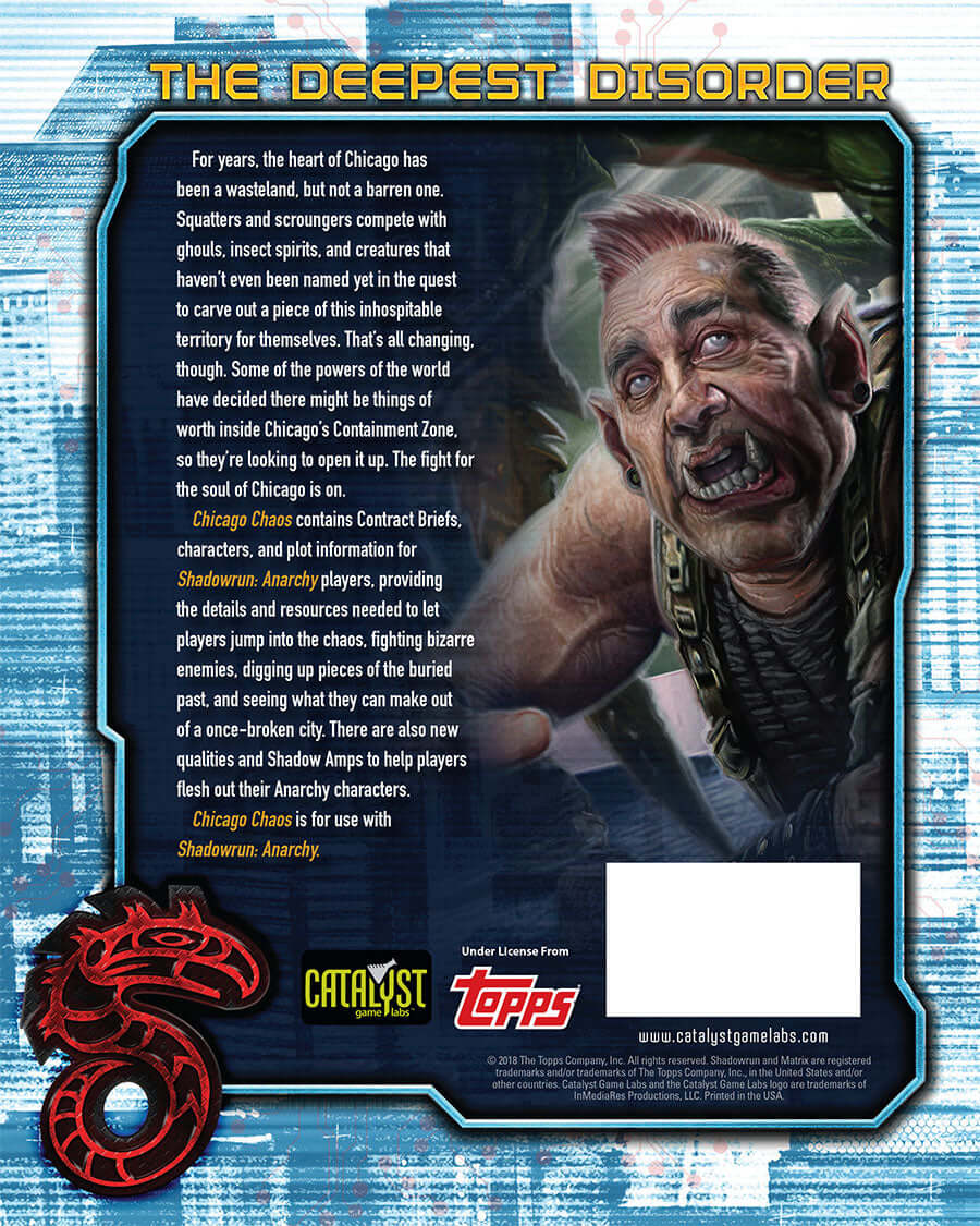 Shadowrun: Anarchy: Chicago Chaos