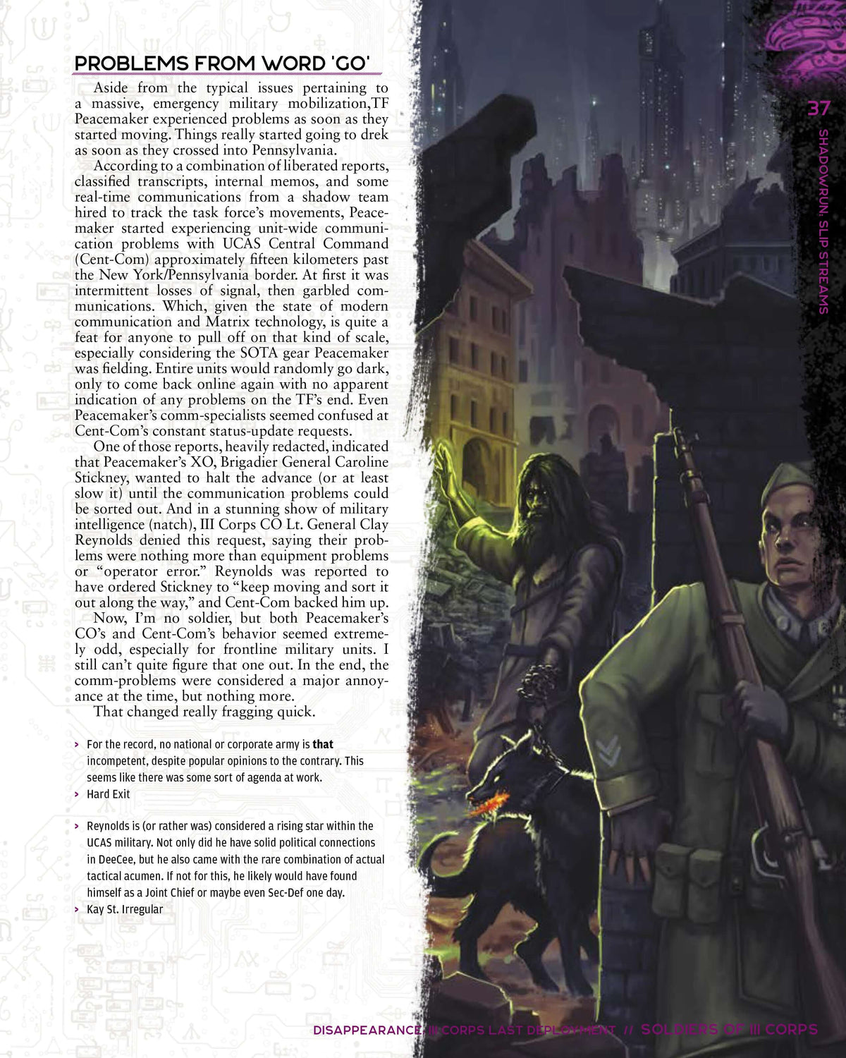 Shadowrun: Slip Streams (Plot Sourcebook)