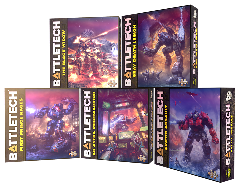 BattleTech: Limited Ed. Foil Jigsaw Puzzle