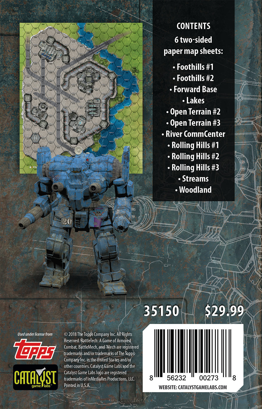 BattleTech: MapPack: Grasslands Australia