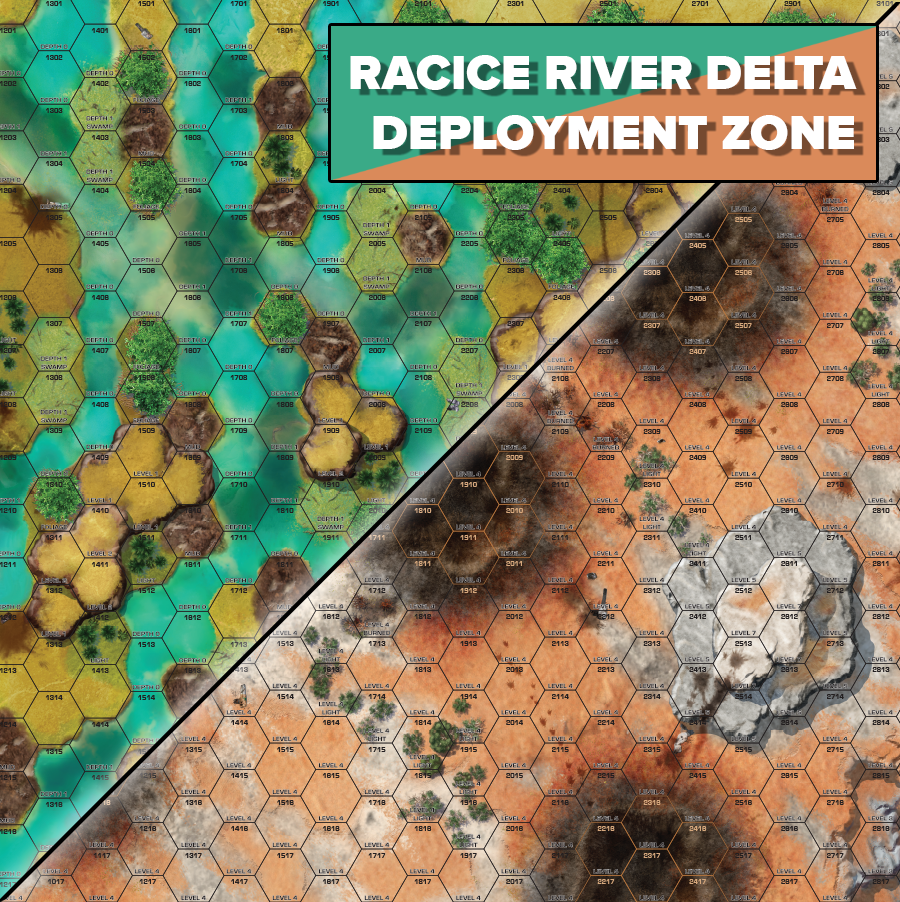 BattleTech: BattleMat (Battles of Tukayyid)