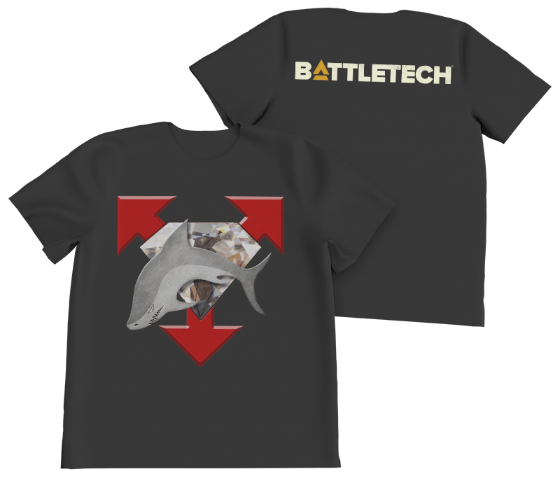 BattleTech: T-Shirt: Diamond Shark