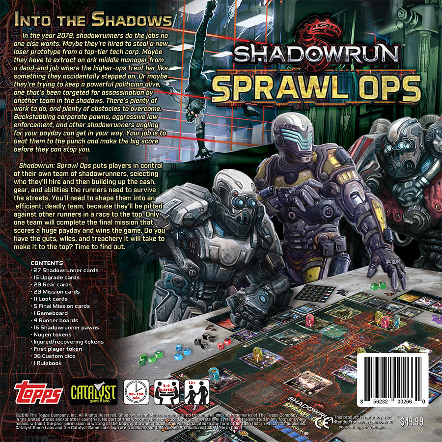 Shadowrun: Rogues' Gallery (An NPC Deck) – Catalyst Game Labs Store