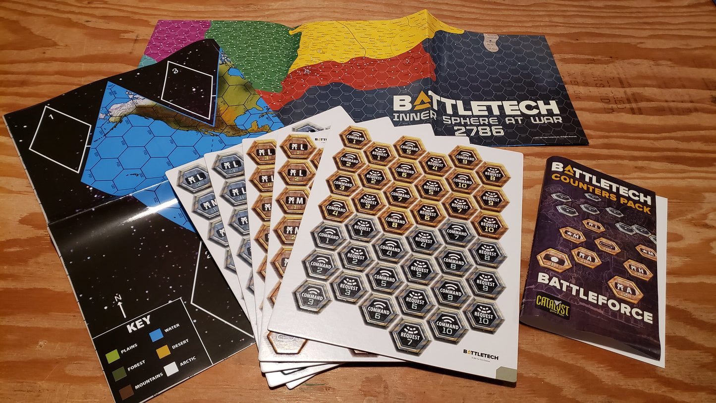 BattleTech: CountersPack: BattleForce