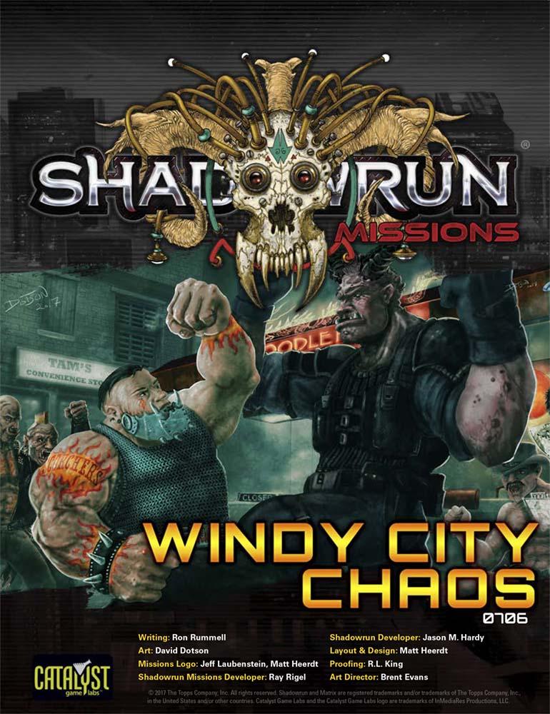 Shadowrun: Missions: 07-06: Windy City Chaos