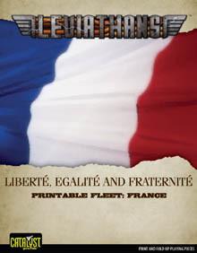 Leviathans: French Printable Fleet