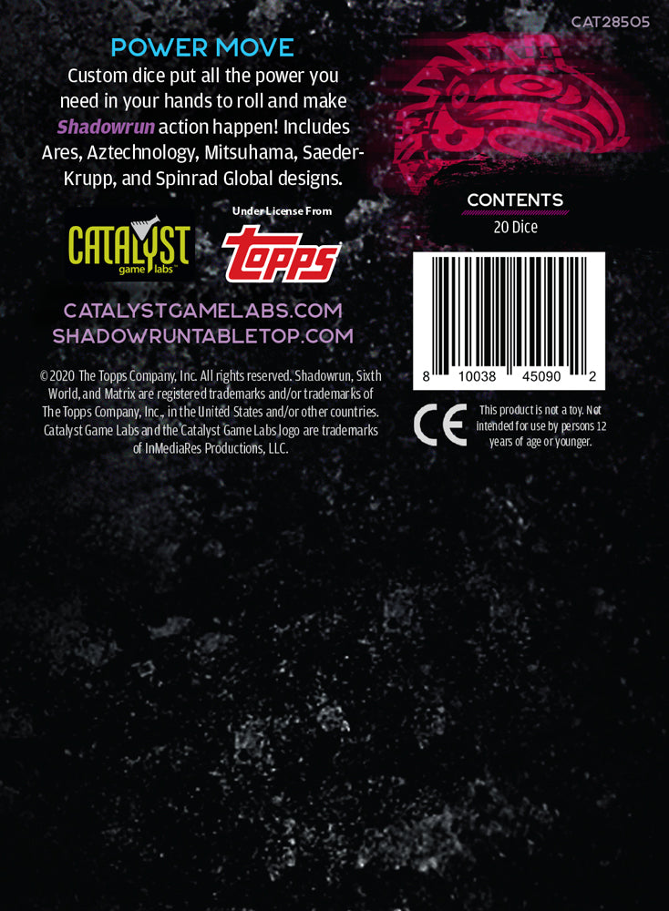 Shadowrun: High Rollers (Shadowrun Corp Dice)