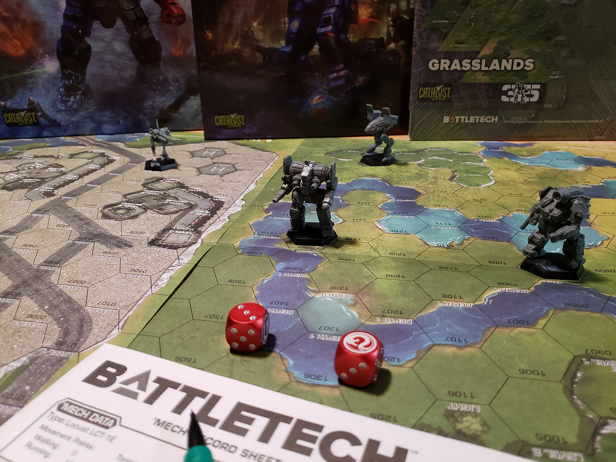 BattleTech MapPack Grasslands Catalyst Game Labs Store
