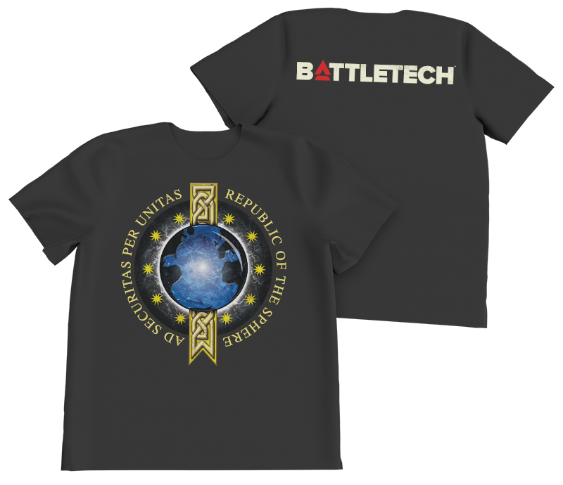 BattleTech: T-Shirt: Republic of The Sphere