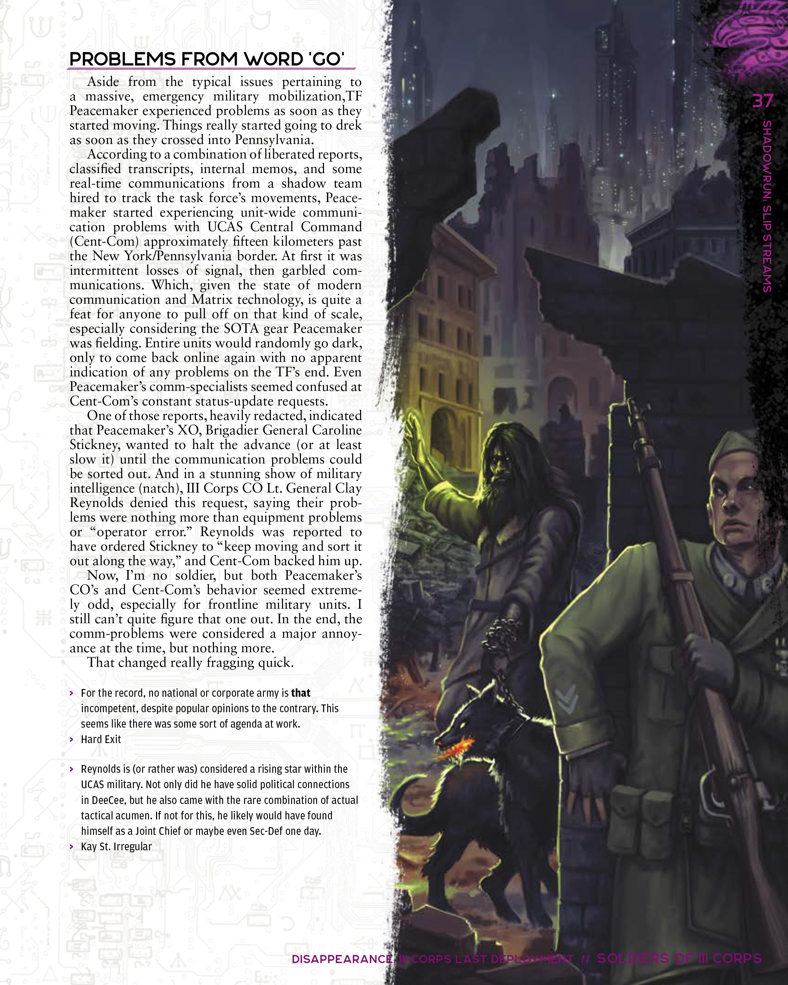 Shadowrun: Slip Streams (Plot Sourcebook)