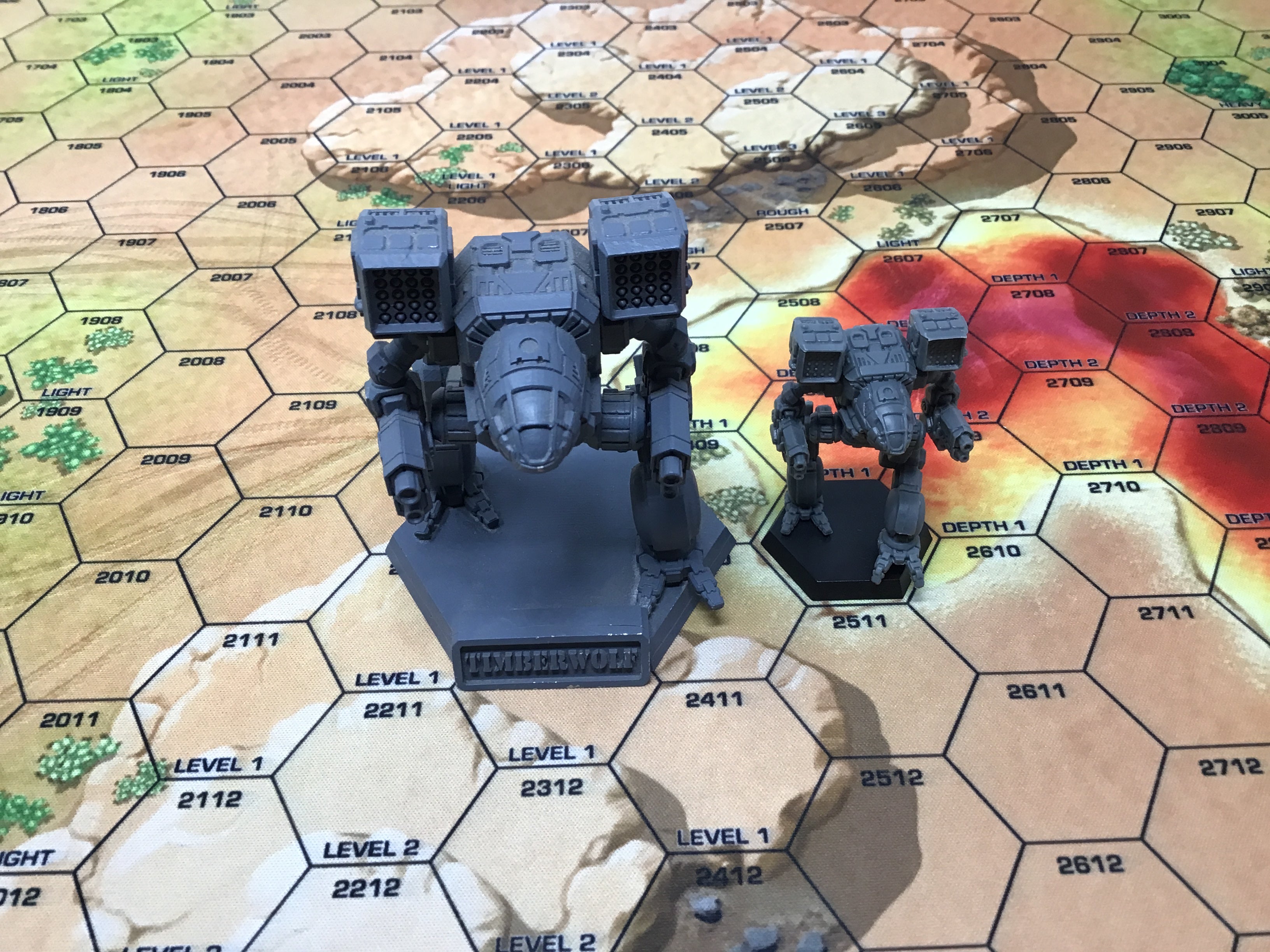 BattleTech: Museum Scale Metal Miniatures