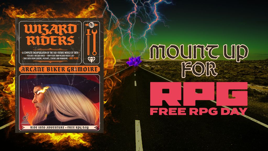 Experience Arcane Anarchy with Wizard Riders this Free RPG Day!