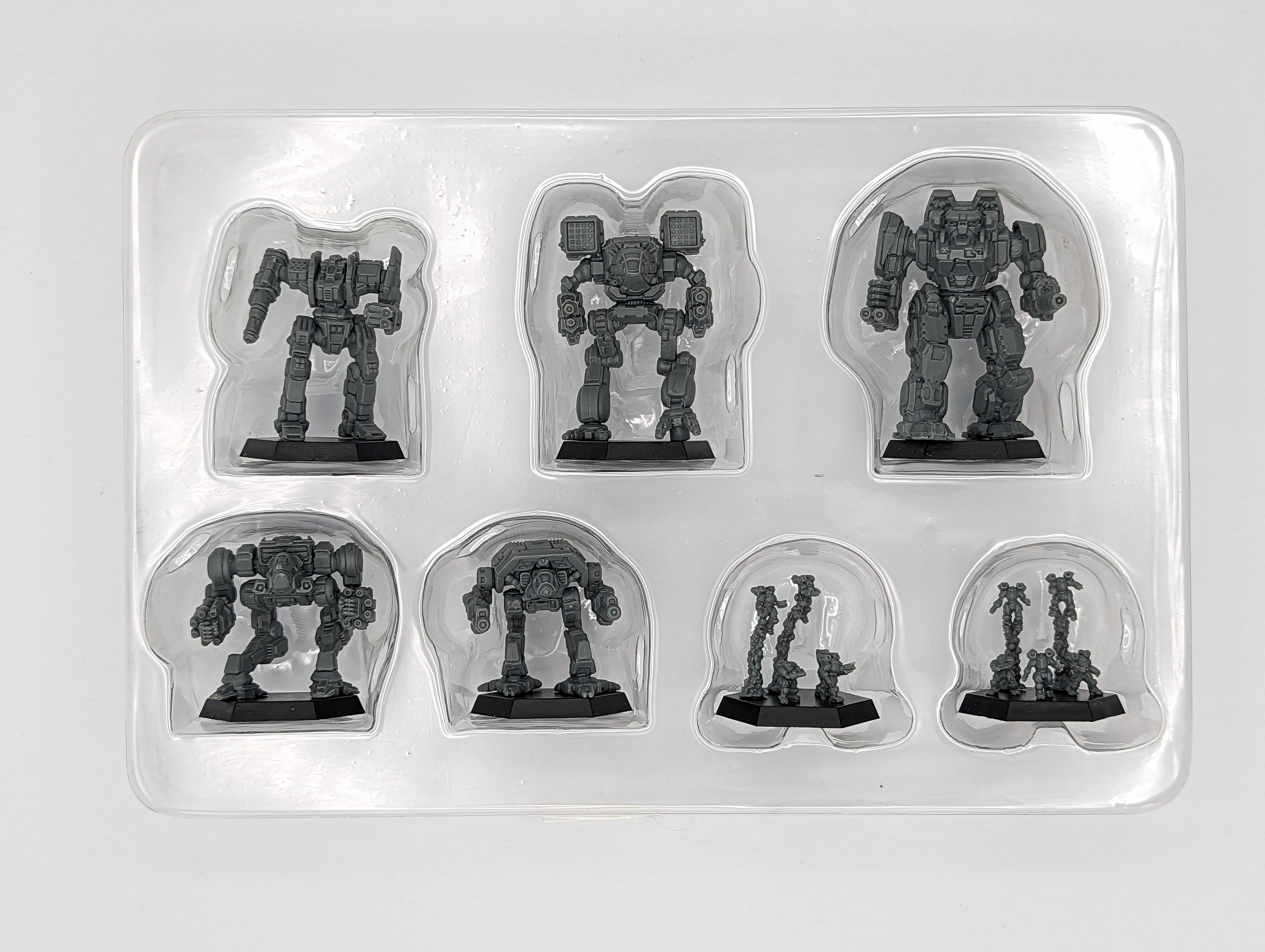 Feldherr Inserto In Schiuma Per BattleTech Clan Invasion, Protezione Su Misura Per Miniature E Carte, Made In Germany