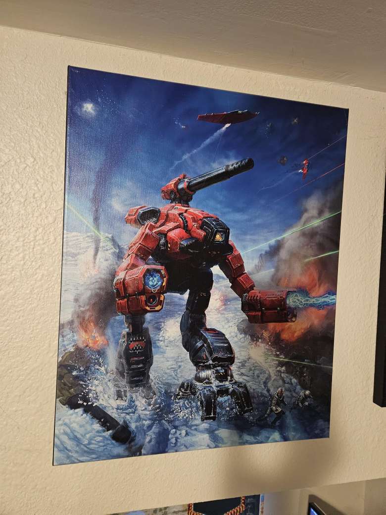 BattleTech Fine Art The Red Duke Catalyst Game Labs Store