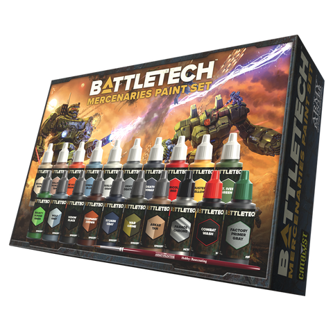 BattleTech: Mercenaries Paint Set