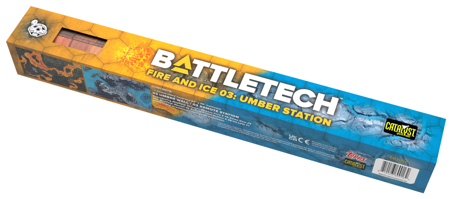 BattleTech: BattleMat: Fire and Ice 03: Umber Station