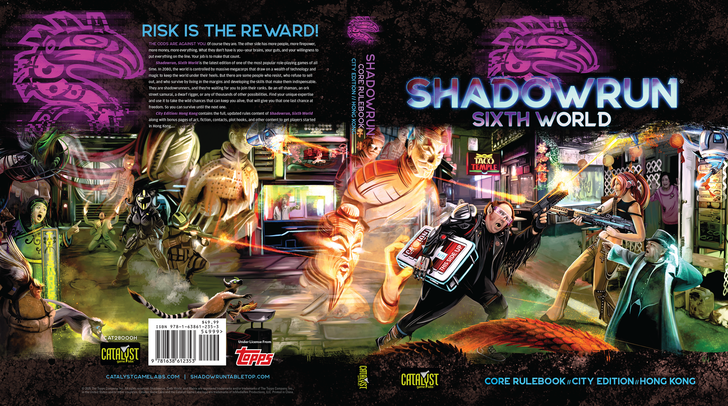 Shadowrun: Sixth World Core Rulebook, City Edition: Hong Kong