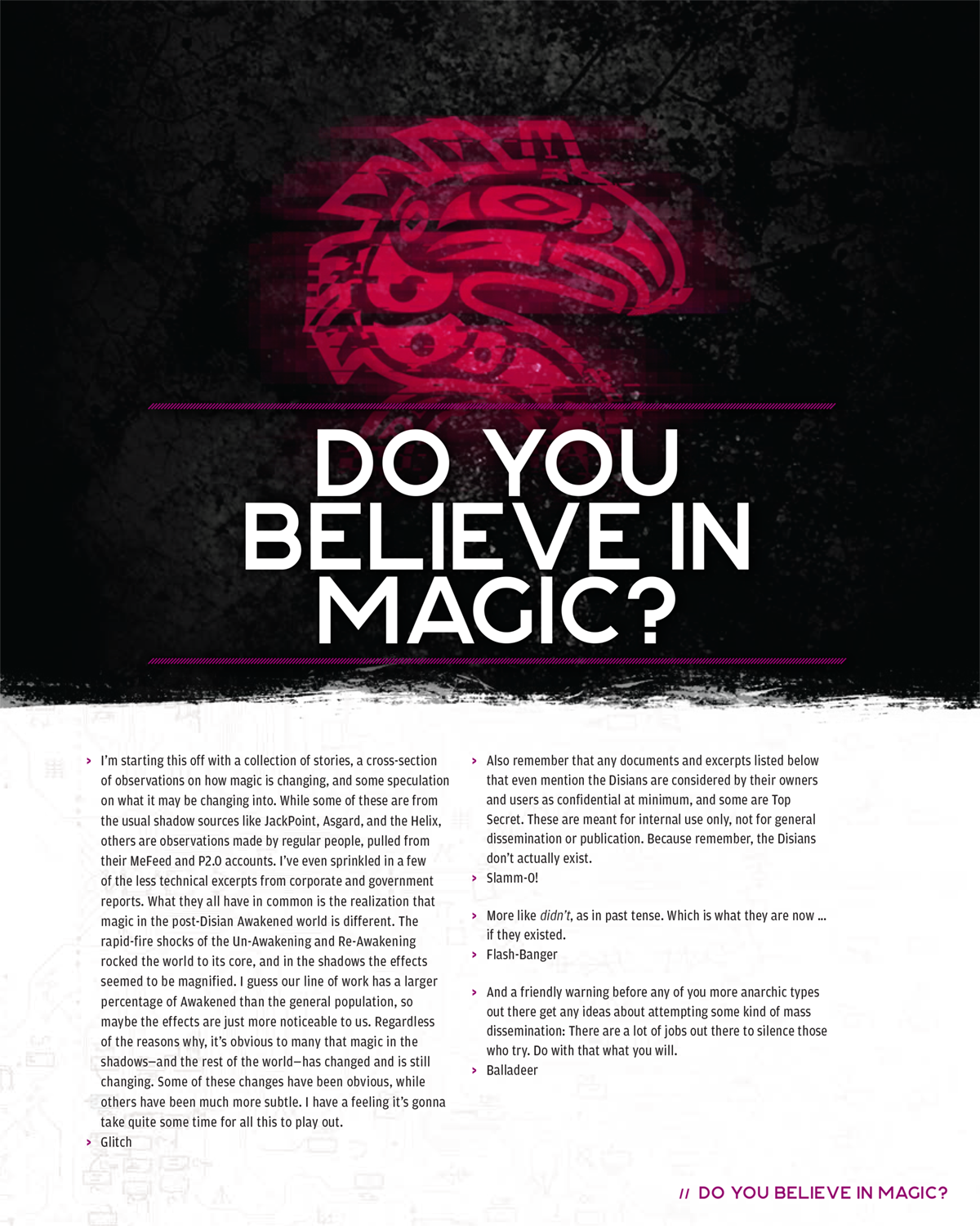 Shadowrun: Deus ex Arcana