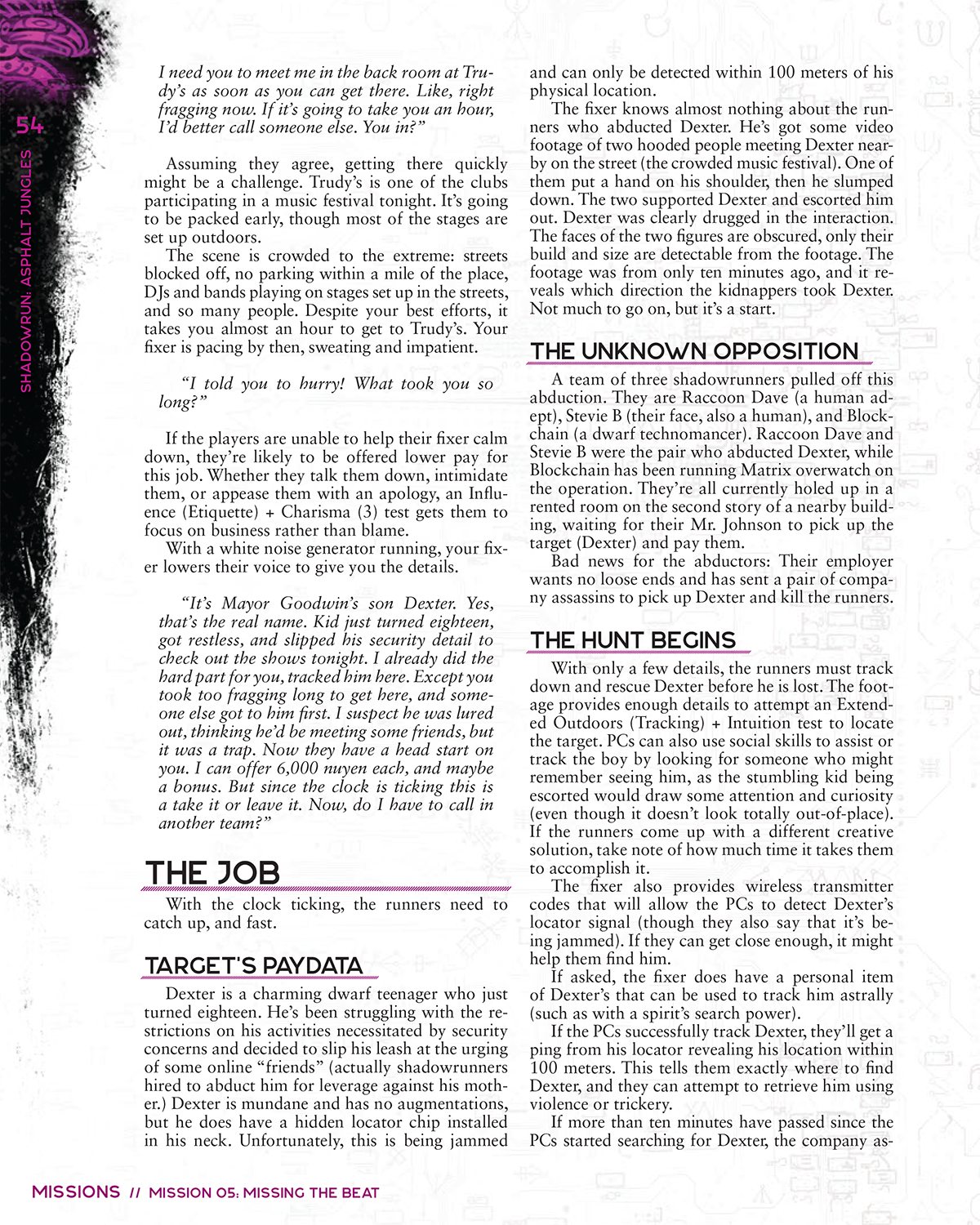 Shadowrun: Asphalt Jungles