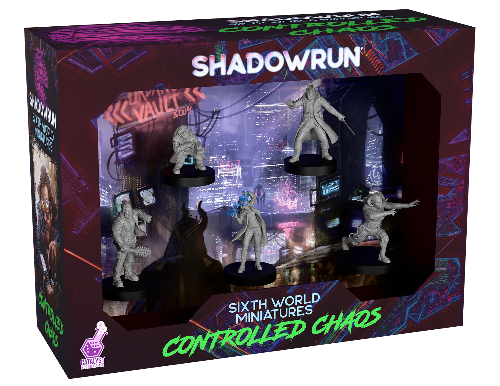 Shadowrun: Controlled Chaos Miniatures