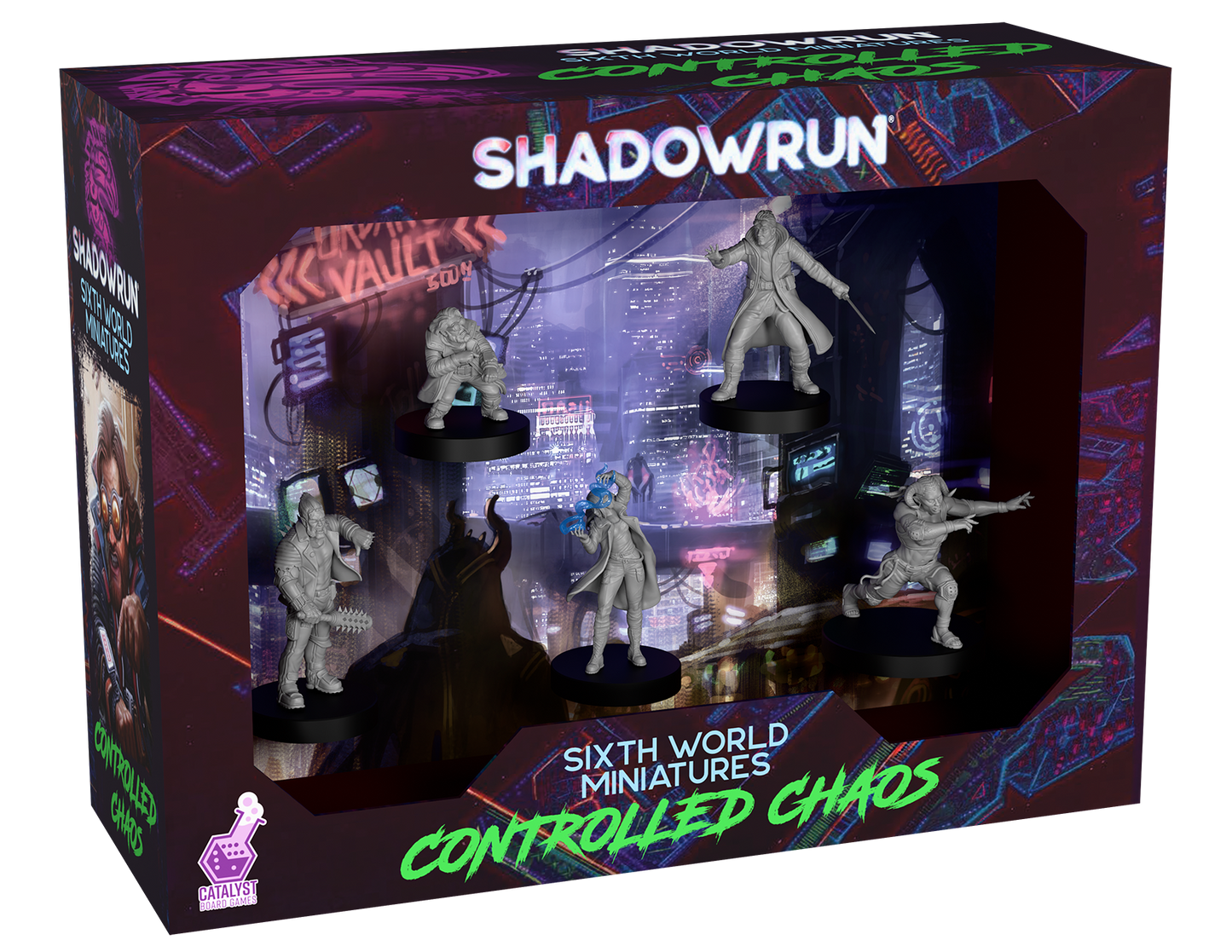 Shadowrun: Controlled Chaos Miniatures