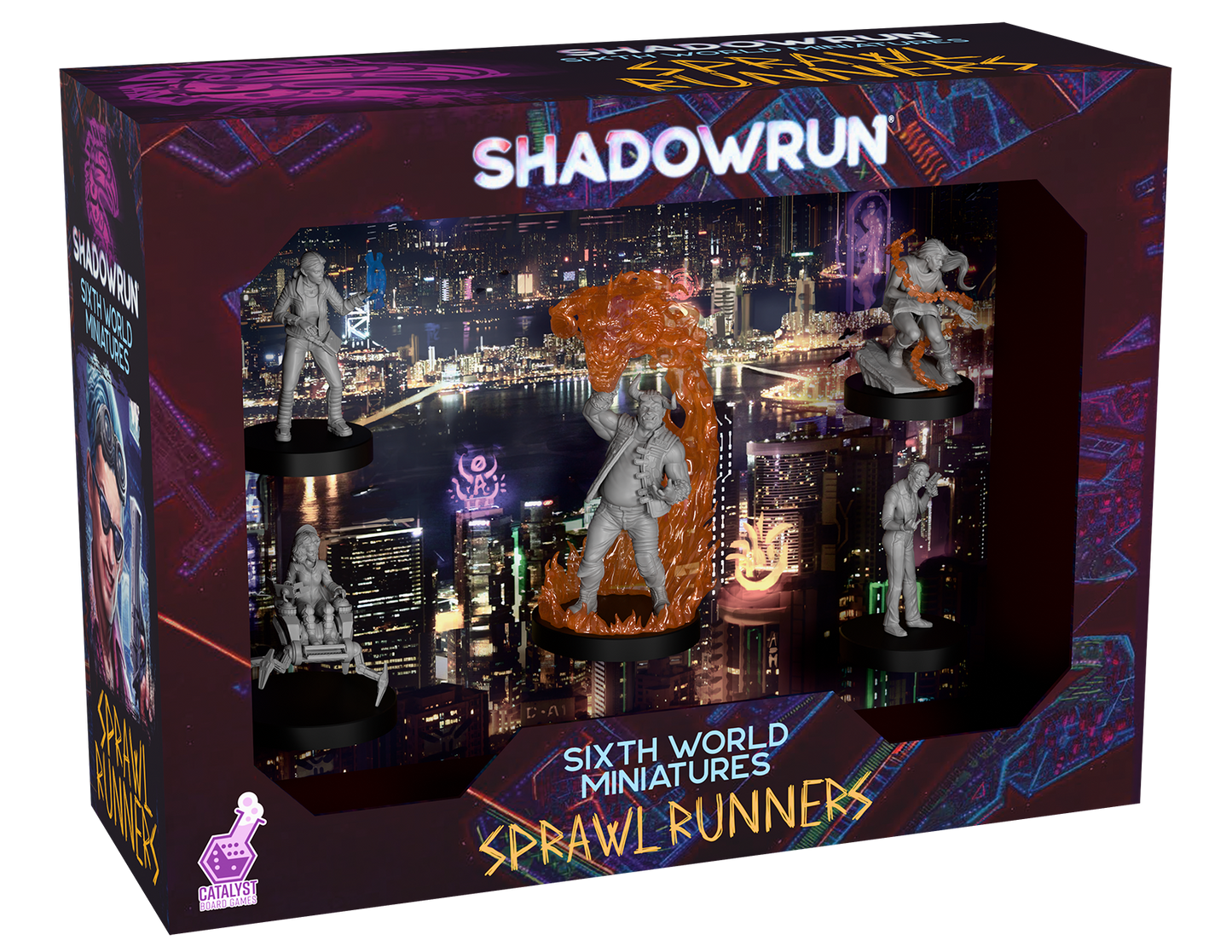 Shadowrun: Sprawl Runners Miniatures