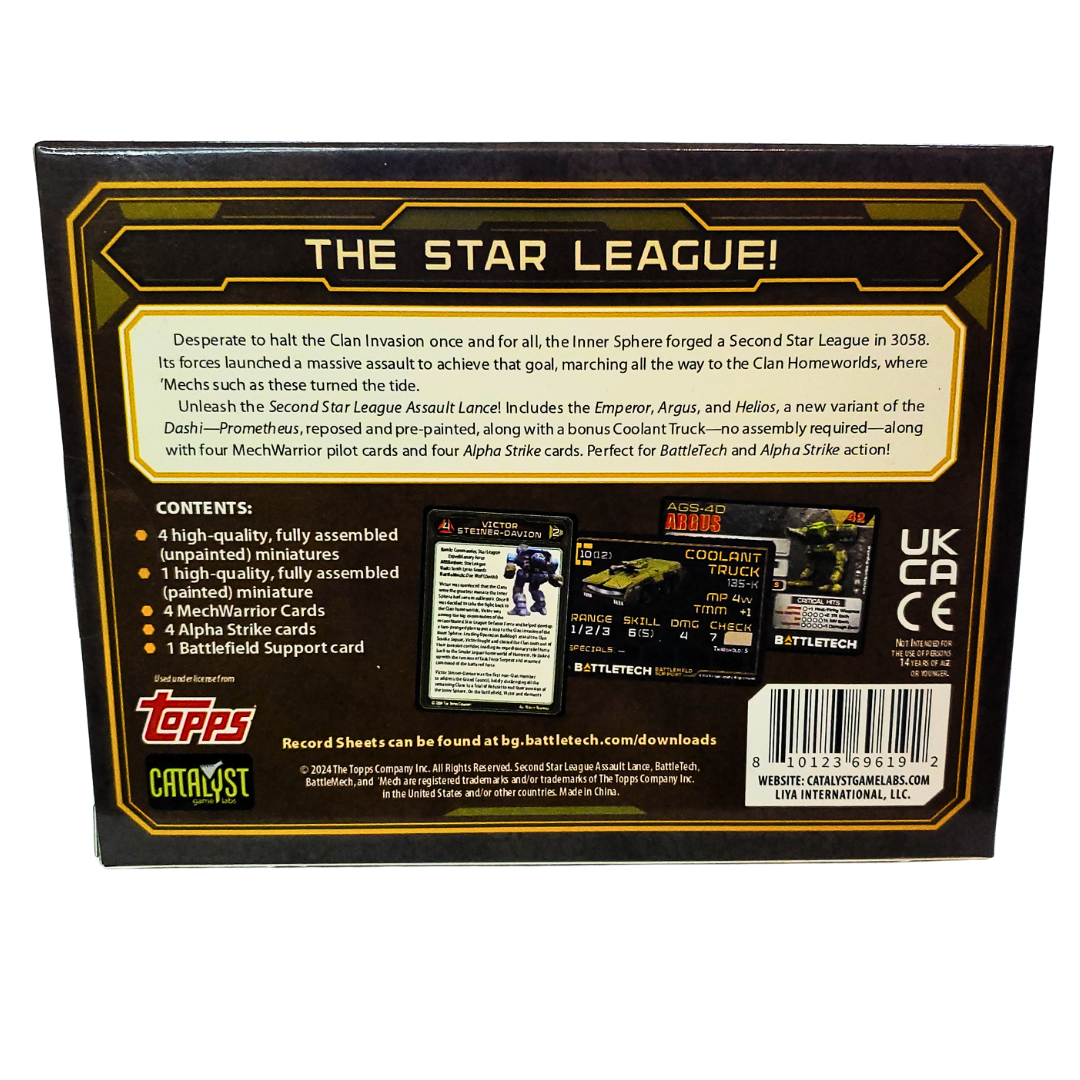 BattleTech: ForcePacks: Second Star League Assault Lance