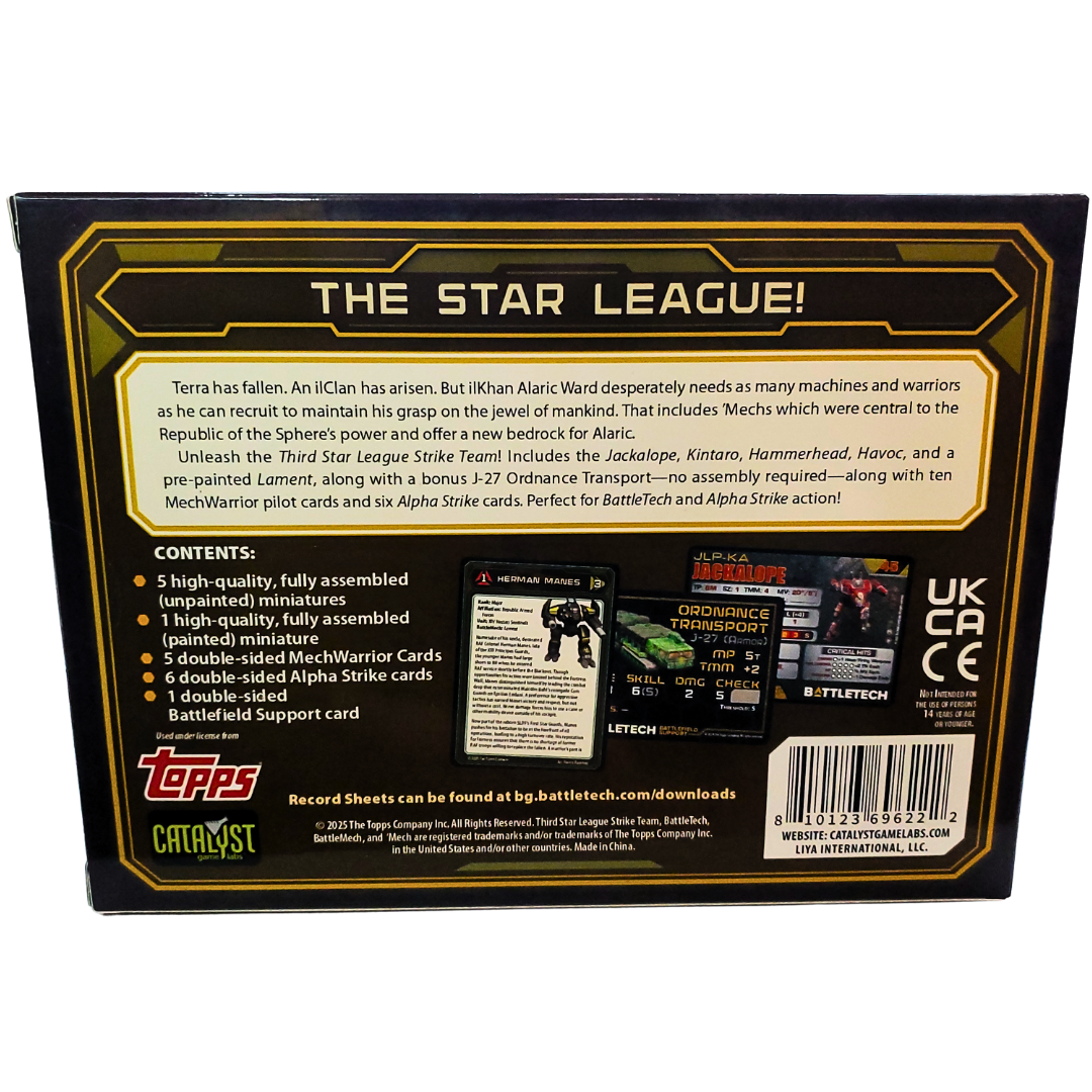 BattleTech: ForcePacks: Third Star League Strike Team