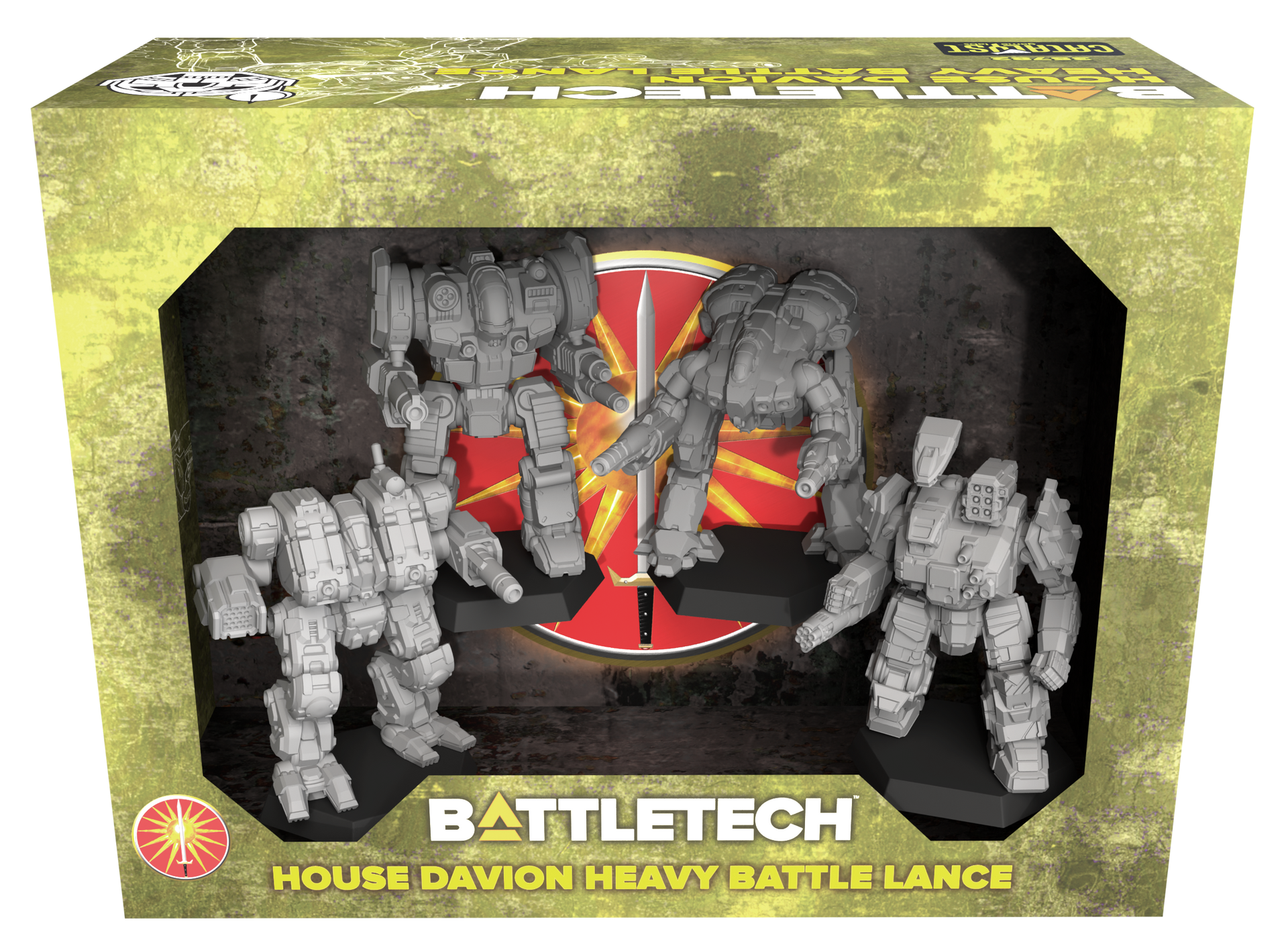 BattleTech: ForcePack: House Davion Heavy Battle Lance – Catalyst