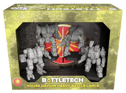 BattleTech: ForcePack: House Davion Heavy Battle Lance