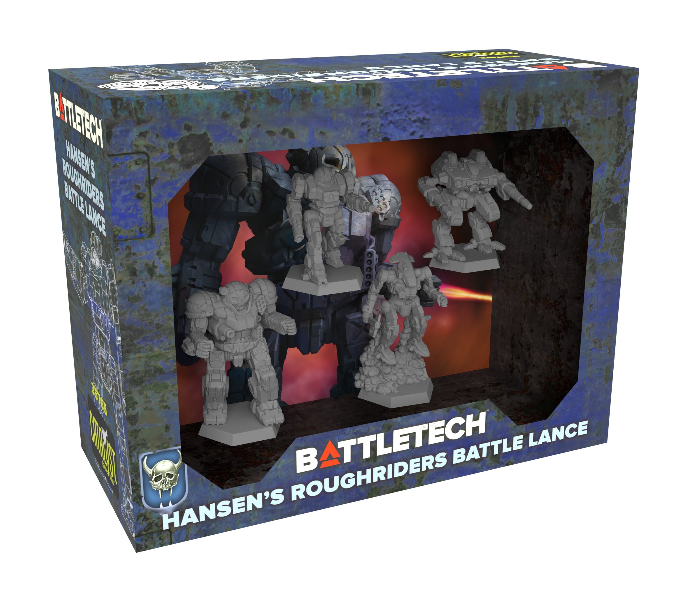 BattleTech: ForcePack: Hansen's Rough Riders Battle Lance – Catalyst ...