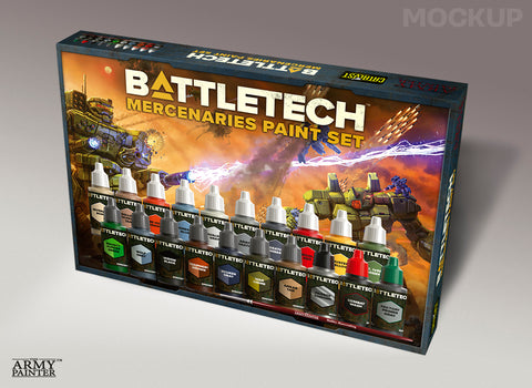 BattleTech: Mercenaries Paint Set