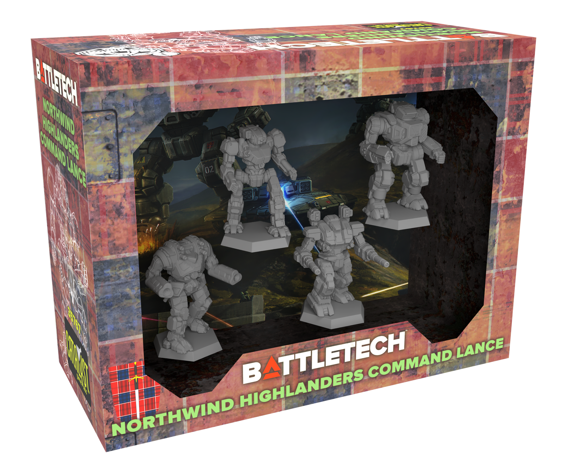 BattleTech: Northwind Highlanders Command Lance – Catalyst Game