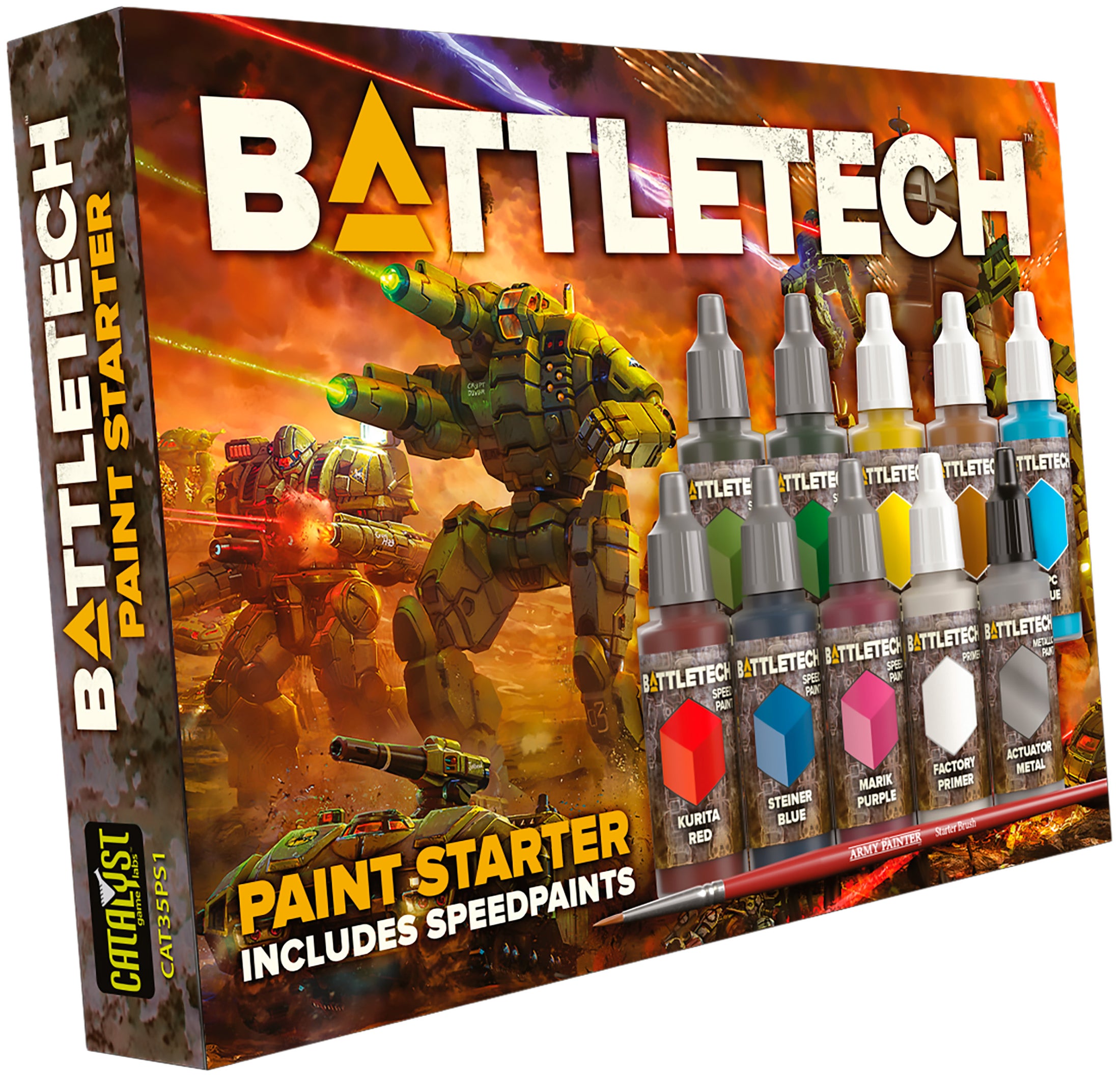 BattleTech: Paint Starter – Catalyst Game Labs Store