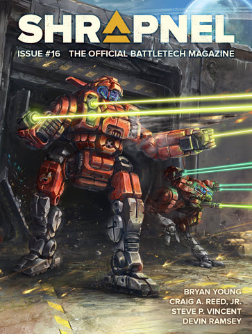 BattleTech: Shrapnel, Issue #16 (The Official BattleTech Magazine)