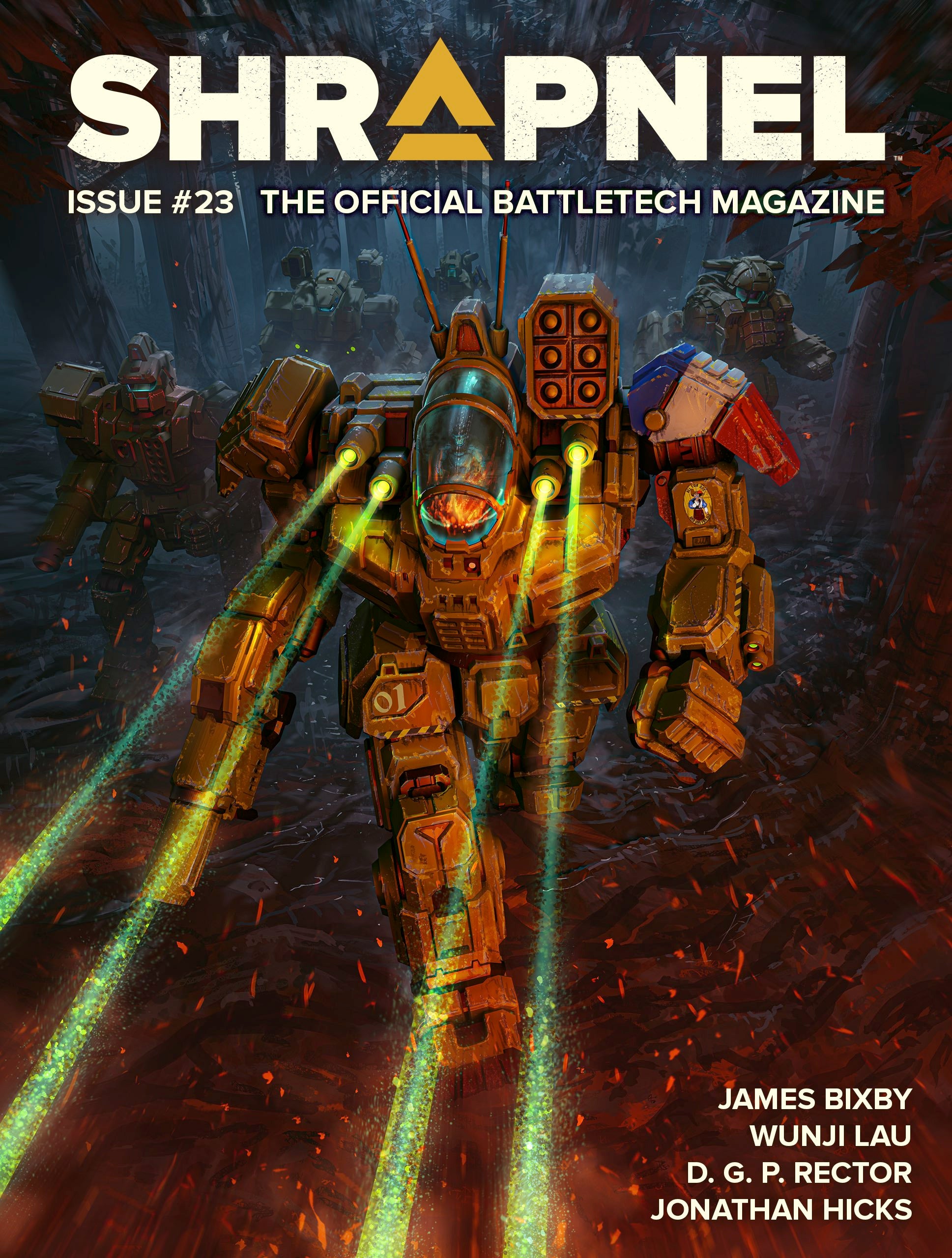 BattleTech: Shrapnel, Issue #23 (The Official BattleTech Magazine)