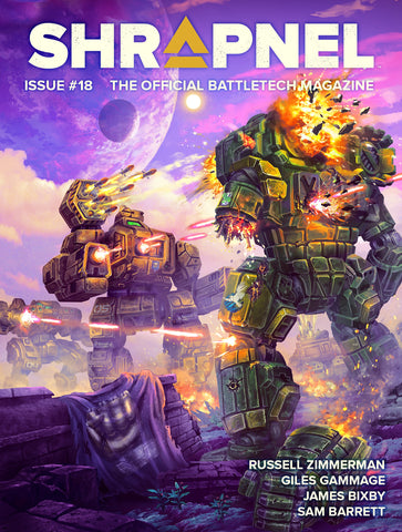 BattleTech: Shrapnel, Issue #18 (The Official BattleTech Magazine)