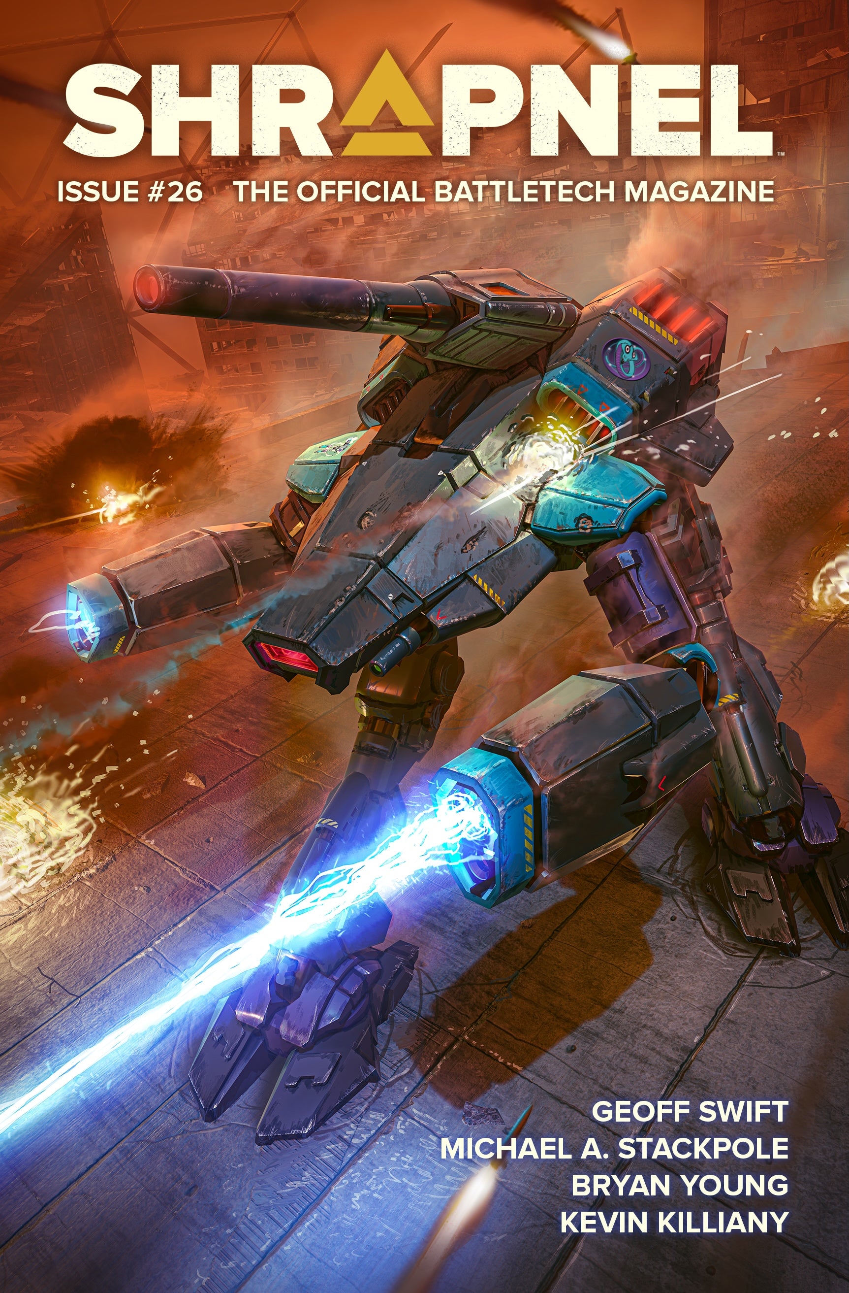 BattleTech: Shrapnel, Issue #26 (The Official BattleTech Magazine)